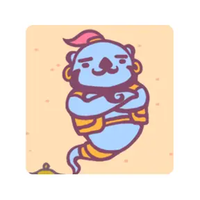 ランプ魔人っこ